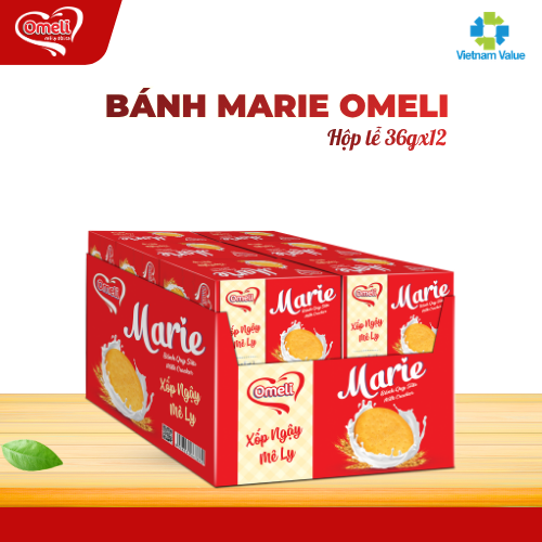 Lốc 12 Hộp Bánh Lễ Marie Omeli 36g