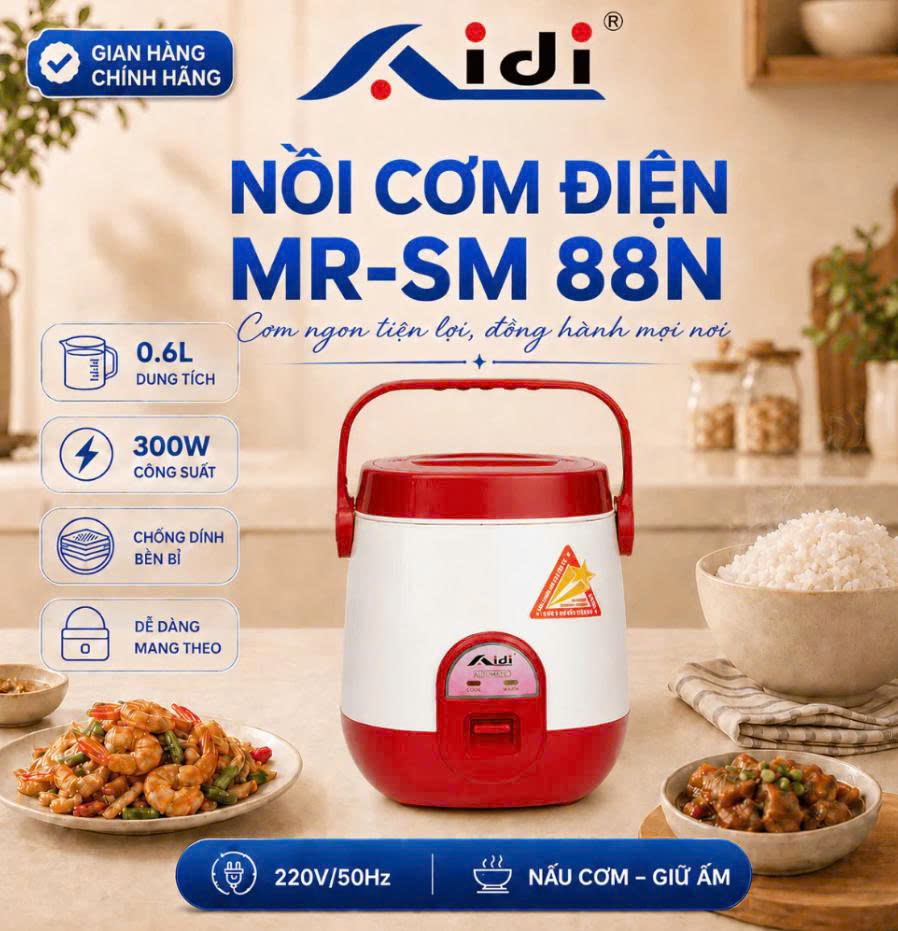 Nồi cơm điện MR-SM 88N