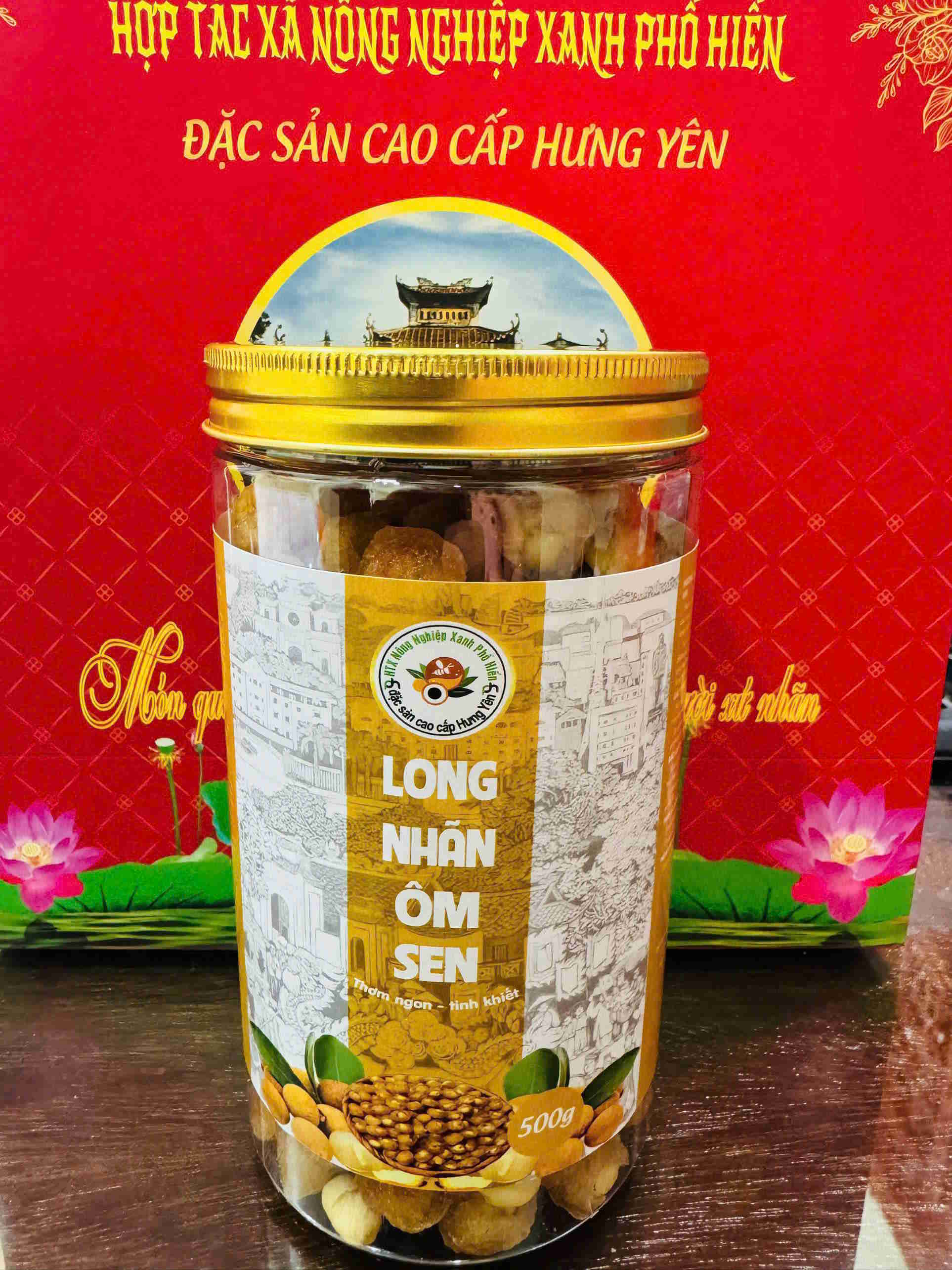 Long nhãn ôm sen