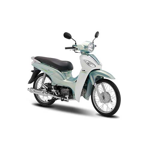 Angela 50cc - Tiêu chuẩn - Xanh ngọc trắng