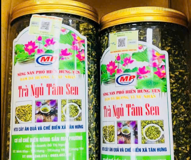 Trà tâm sen