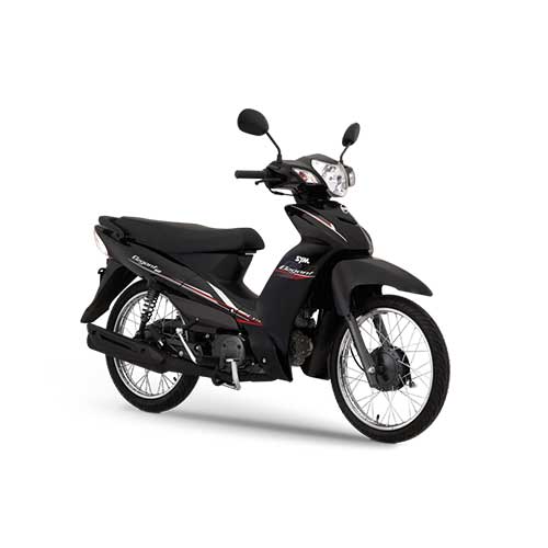 Elegent 50cc - Vành nan - Đen