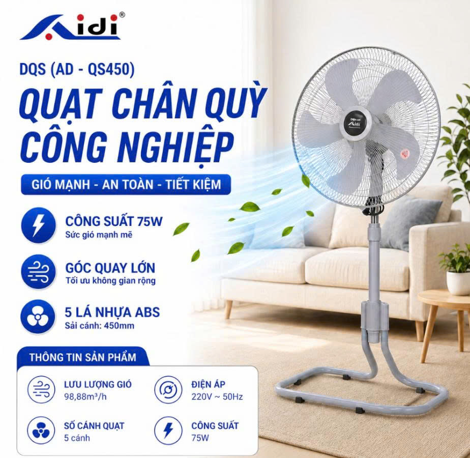 Quạt điện AD-QS450