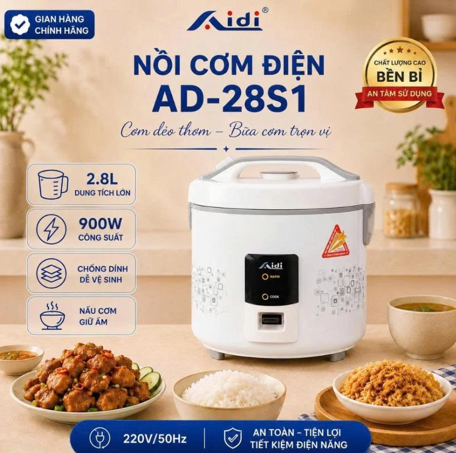 Nồi cơm điện 28S1