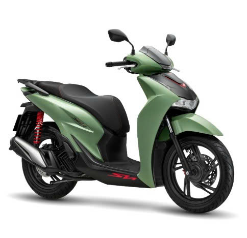 SH125 - Thể thao - Xanh đen đỏ &frasl; Xám đen đỏ