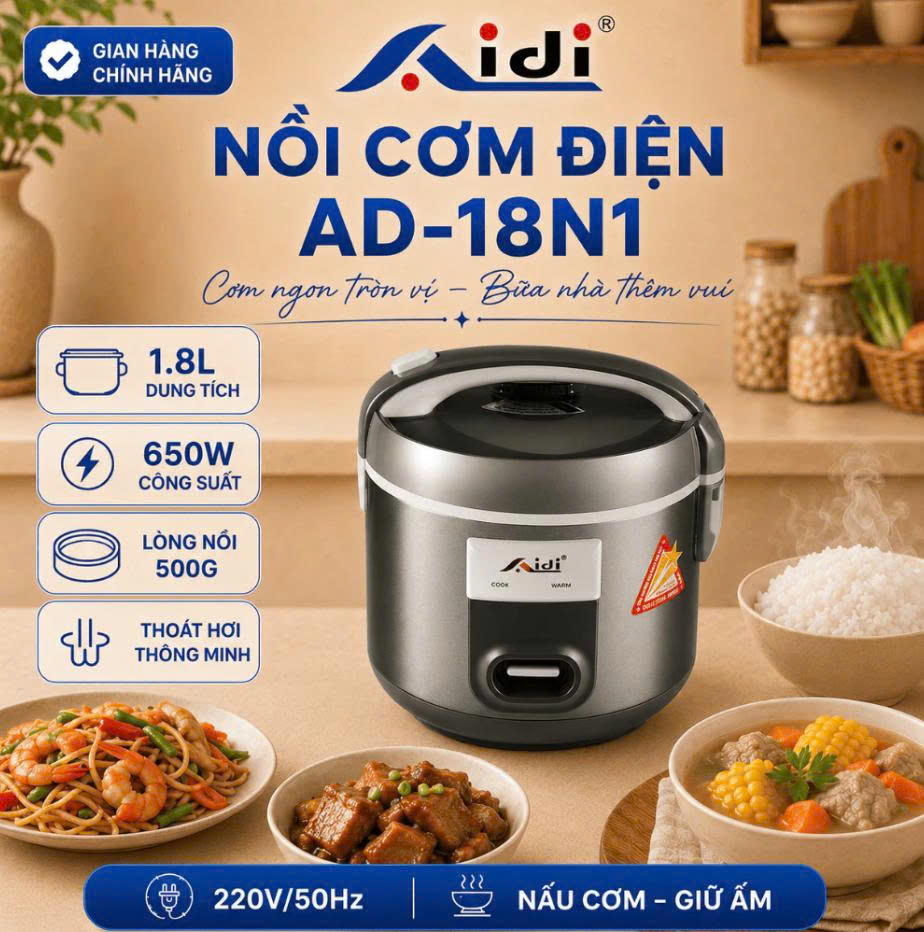 Nồi cơm điện AD-18N1