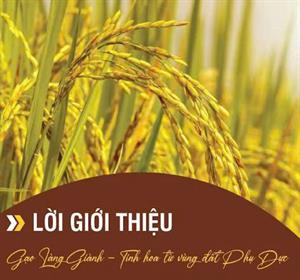 Gạo Làng Giành – TBR 225