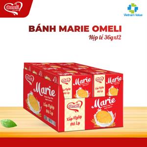 Lốc 12 Hộp Bánh Lễ Marie Omeli 36g