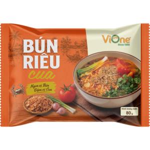 Bún riêu cua ăn liền ViOne (gói 80gr)