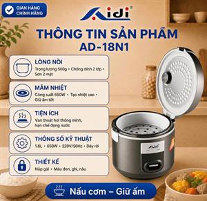 Nồi cơm điện AD-18N1