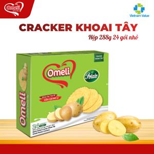 Bánh Cracker Khoai Tây Omeli Hộp 288g
