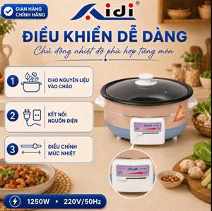 Chảo lẩu đa năng AD-2082