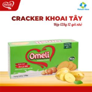 Bánh Cracker Khoai Tây Omeli Hộp 138g