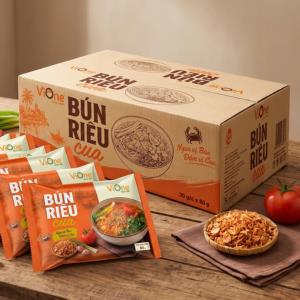 Bún riêu cua ăn liền ViOne (Thùng 30 gói)
