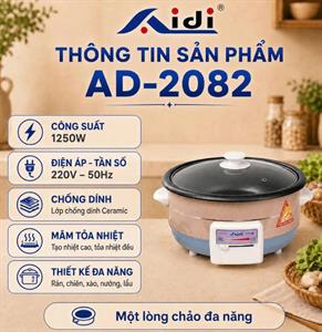 Chảo lẩu đa năng AD-2082
