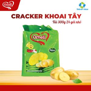 Bánh Cracker Khoai Tây Omeli Túi 300g