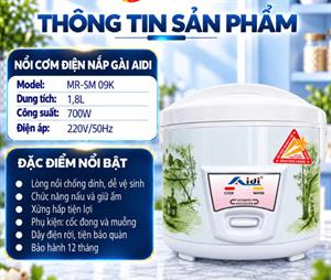 Nồi cơm điện 09K